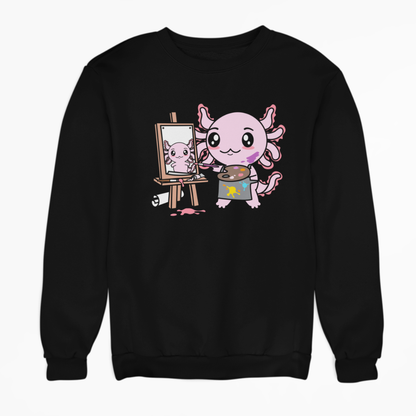 Sudadera Axolotzin Autorretrato Ajolote Unisex