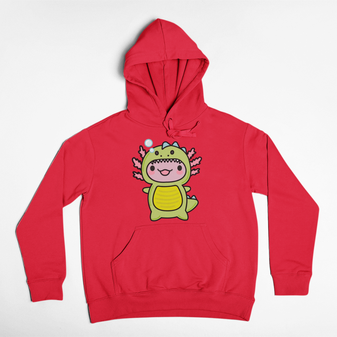Hoodie Ajolote Dino Xo The Monster Unisex