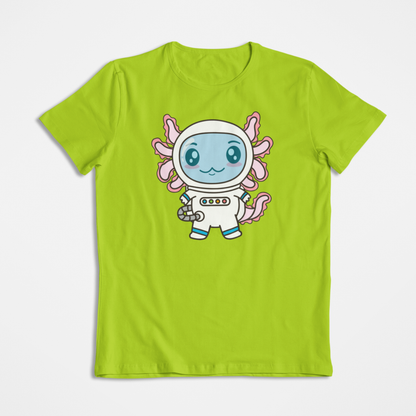 Playera Axolotzin Astronauta Ajolote