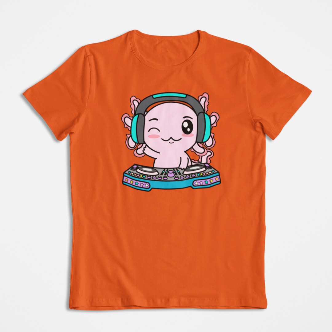 Playera Axolotzin Dj Ajolote