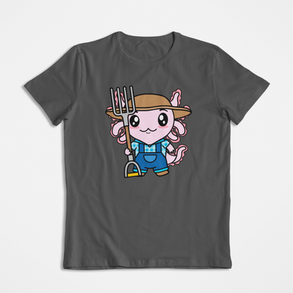 Playera Axolotzin Granjero Ajolote