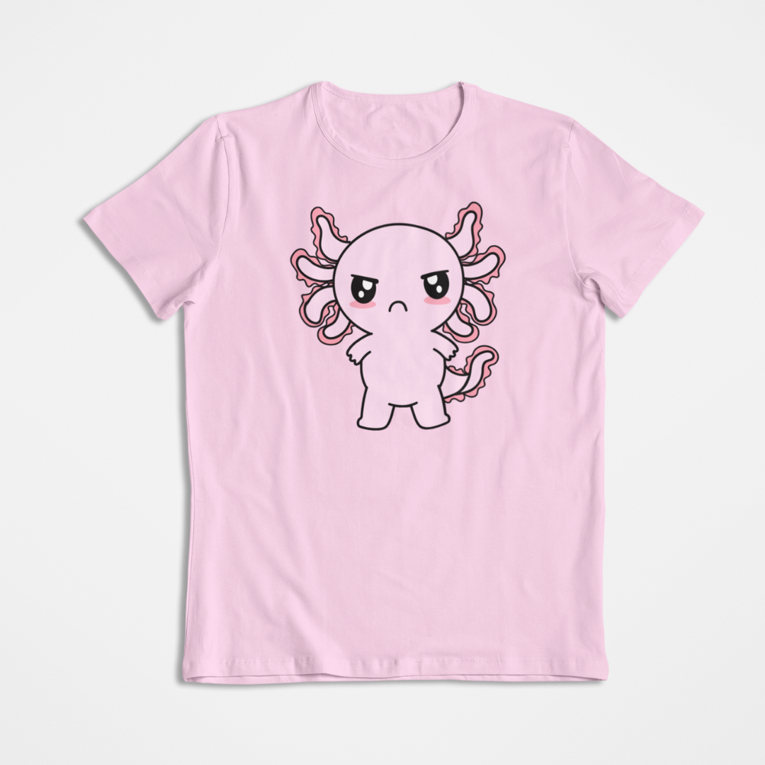 Playera Axolotzin Enojado Ajolote