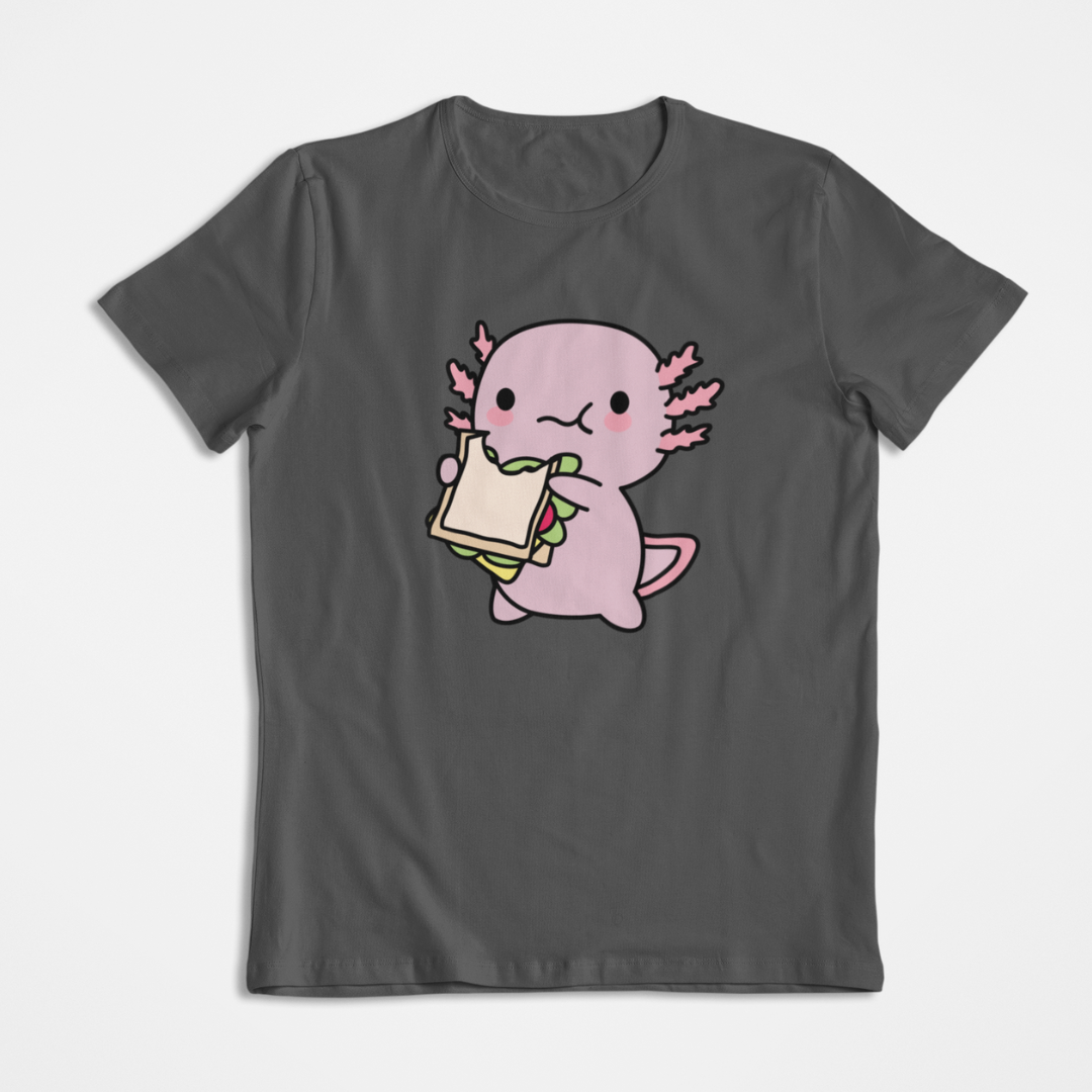 Playera Ajolote Almorzando Xo The Monster