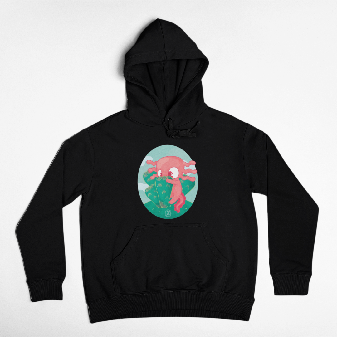 Hoodie Ajolotito Nopalito Mirari Chan