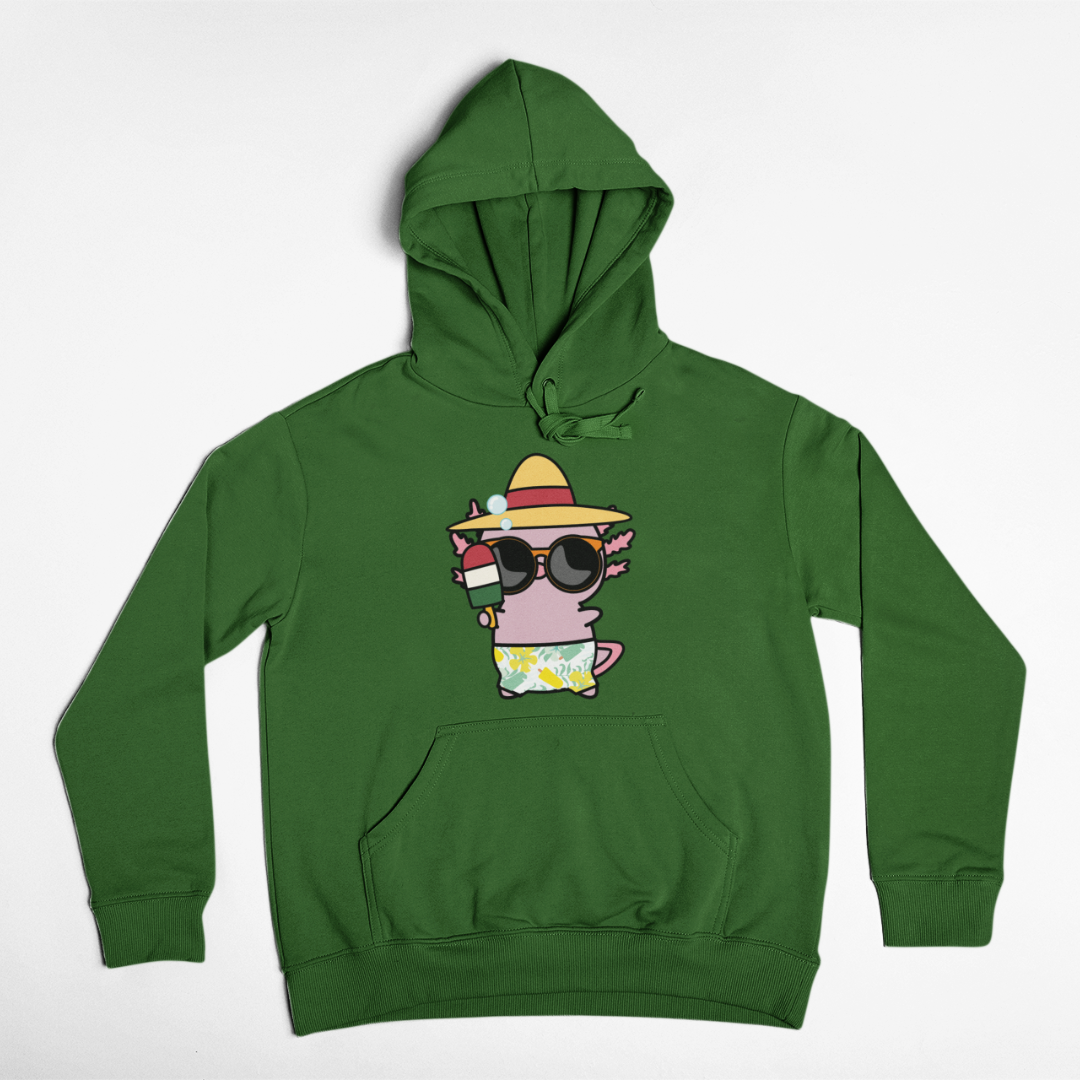 Hoodie Ajolote Playero Xo The Monster