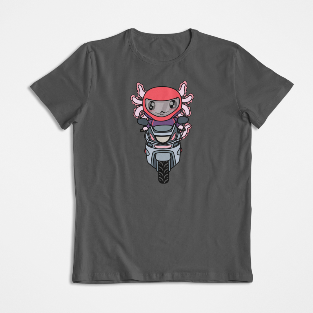 Playera Axolotzin Motoneta Ajolote