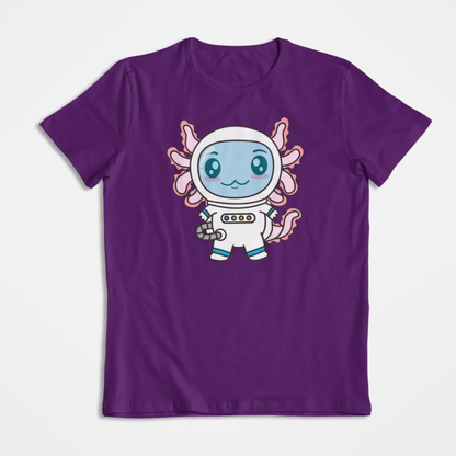 Playera Axolotzin Astronauta Ajolote