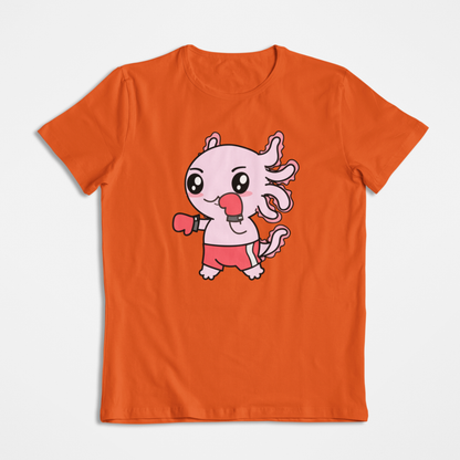 Playera Axolotzin Boxeador Ajolote