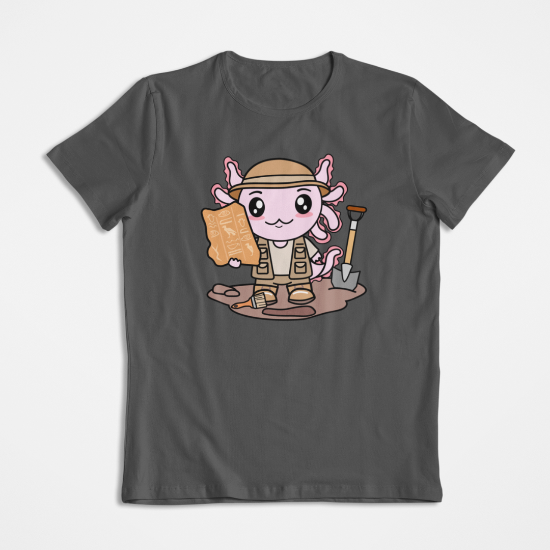 Playera Axolotzin Arqueologo Ajolote