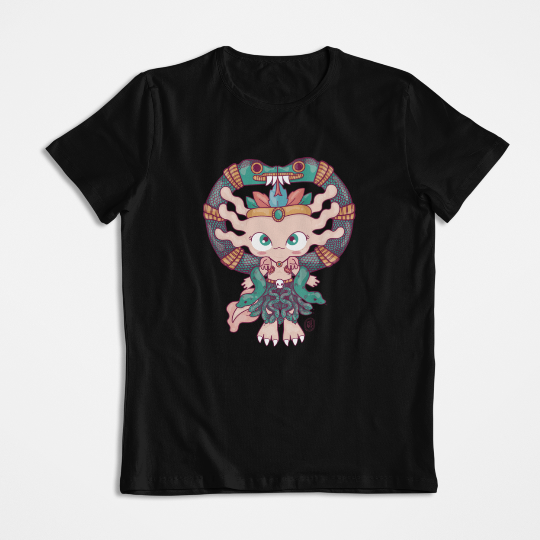 Playera Ajolotito Coatlicue Mirari Chan
