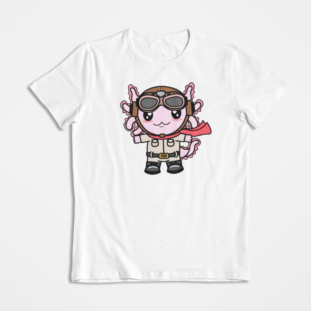 Playera Axolotzin Aviador Ajolote