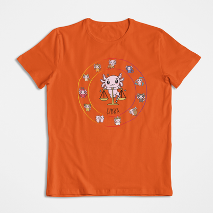 Playera Horoscopos Libra Axolotzin Ajolote