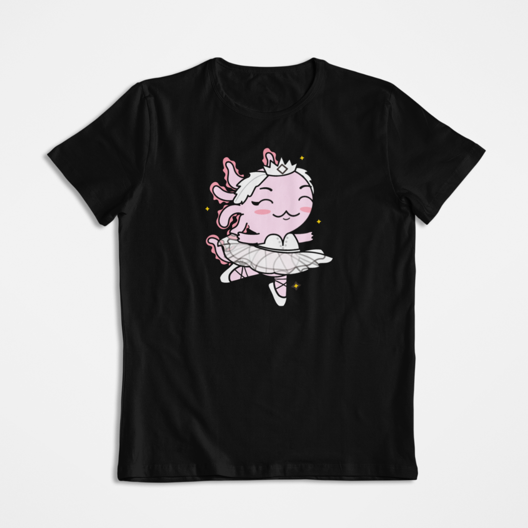 Playera Axolotzin Bailarina De Ballet Ajolote