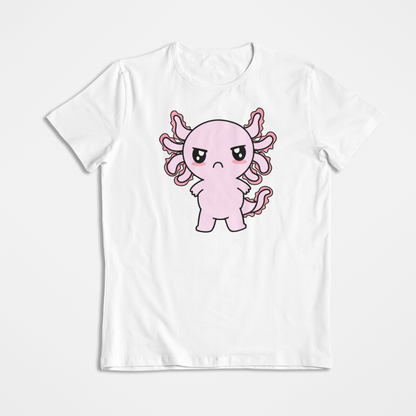 Playera Axolotzin Enojado Ajolote