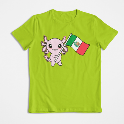 Playera Axolotzin Bandera Ajolote