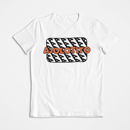 Playera Urbana Letras Ajolotito 3 Ajolote