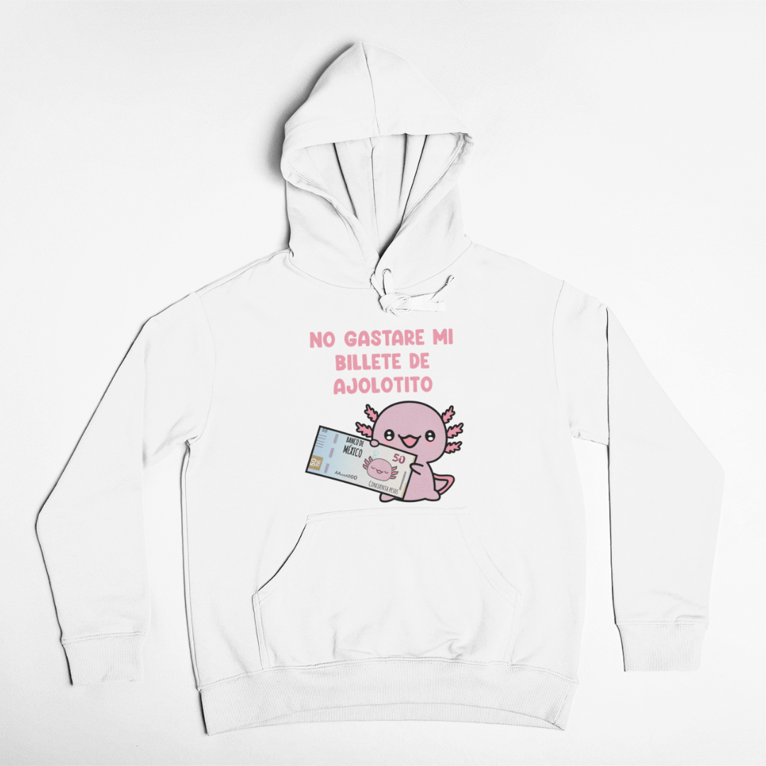 Hoodie Ajolote Billete Xo The Monster
