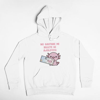 Hoodie Ajolote Billete Xo The Monster