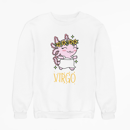 Sudadera Axolotzin Horóscopos Nombre Virgo Ajolote Unisex