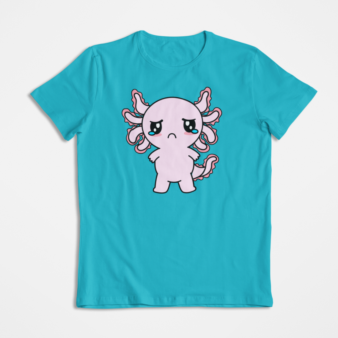 Playera Axolotzin Triste Ajolote