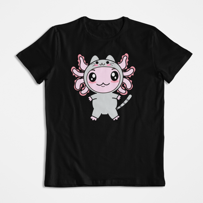 Playera Axolotzin Disfraz Gato Ajolote