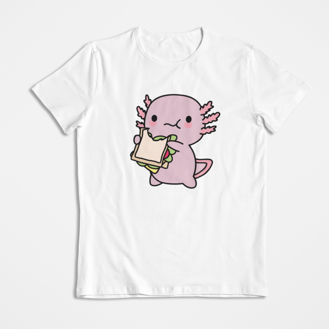 Playera Ajolote Almorzando Xo The Monster