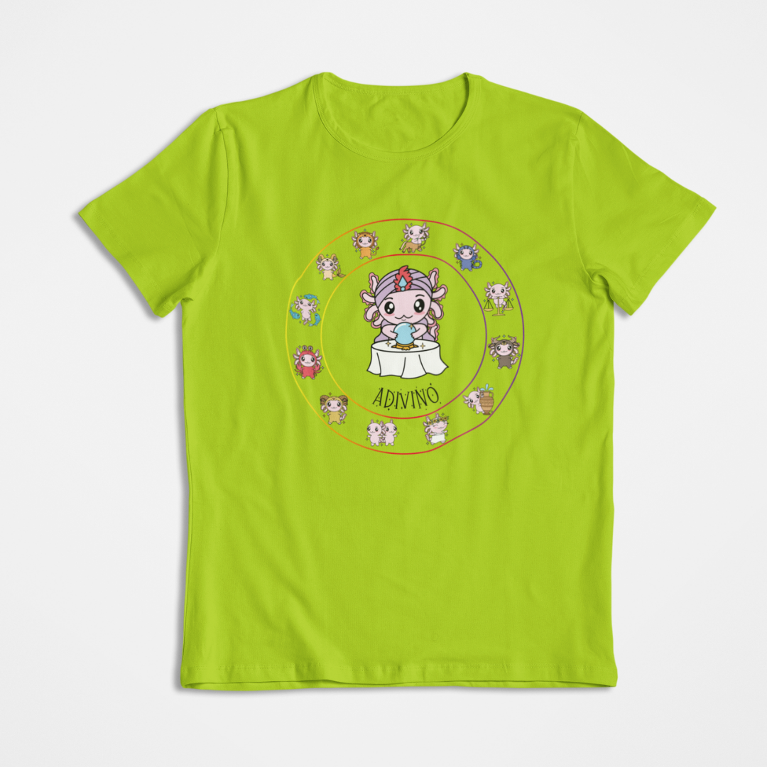Playera Horoscopos Adivino Axolotzin Ajolote