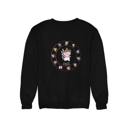 Sudadera Horóscopos Virgo Axolotzin Ajolote Unisex
