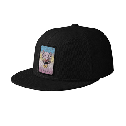 Gorra Unisex Plana Axoloteria El Valiente Ajolote