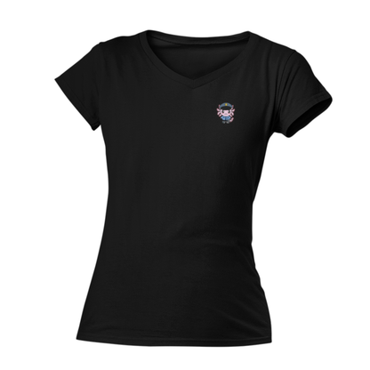 Playera Cuello V Axolotzin Policia Ajolote