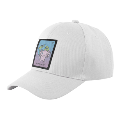 Gorra Unisex Curva Axoloteria El Mundo Ajolote
