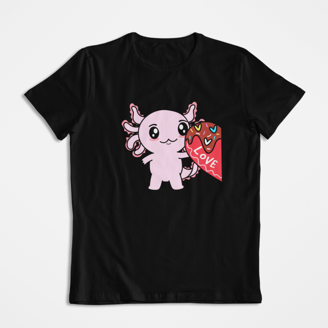 Playera Axolotzin Love You Ajolote