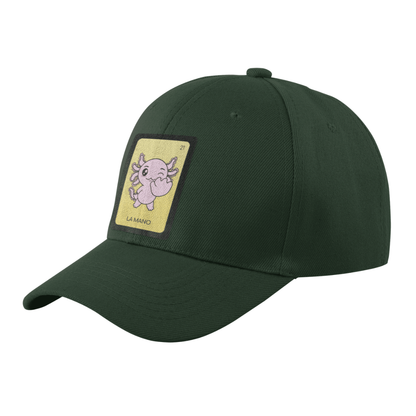 Gorra Unisex Curva Axoloteria La Mano Ajolote