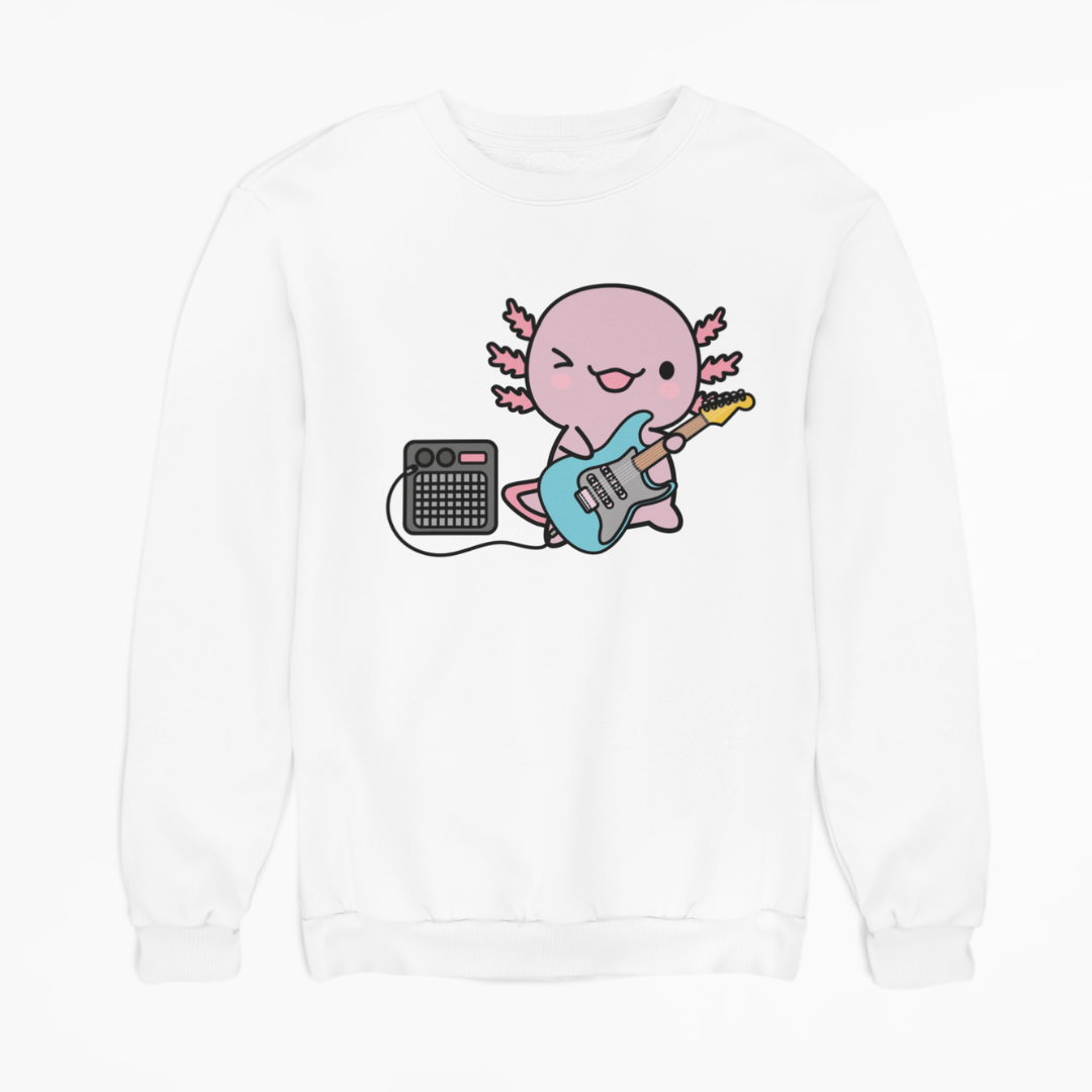 Sudadera Ajolote Guitarrista Xo The Monster