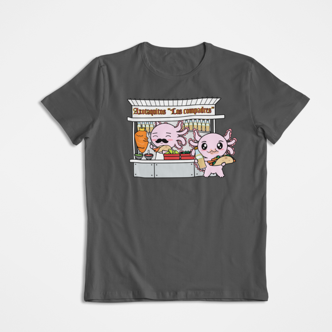 Playera Axolotzin Puesto De Tacos Ajolote
