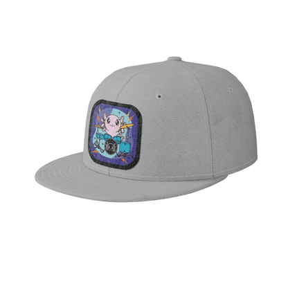 Gorra Unisex Plana Axolotzin Baterista