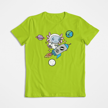 Playera Axolotzin Cohete Ajolote