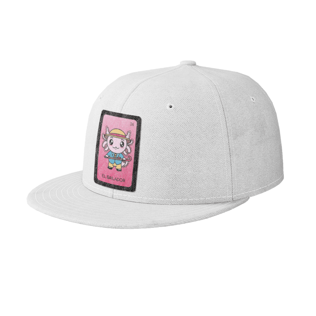 Gorra Unisex Plana Axoloteria El Bailador Ajolote
