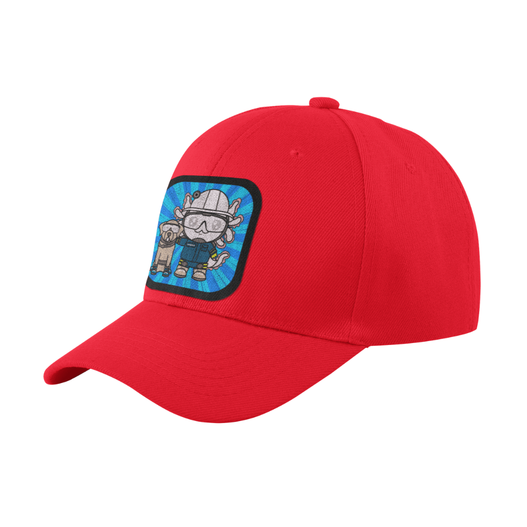Gorra Unisex Curva Axolotzin Rescatista Ajolote