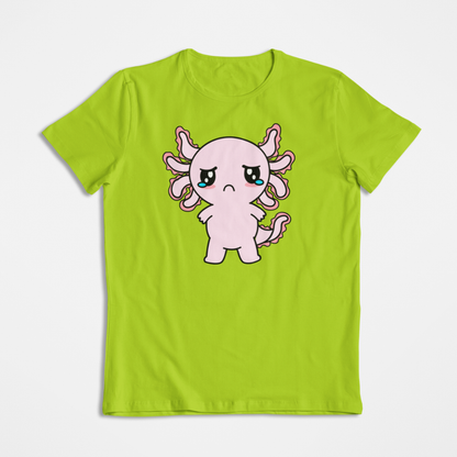 Playera Axolotzin Triste Ajolote
