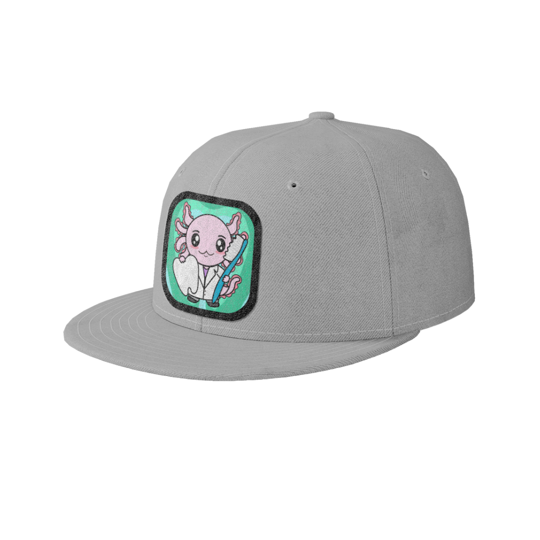 Gorra Unisex Plana Axolotzin Dentista