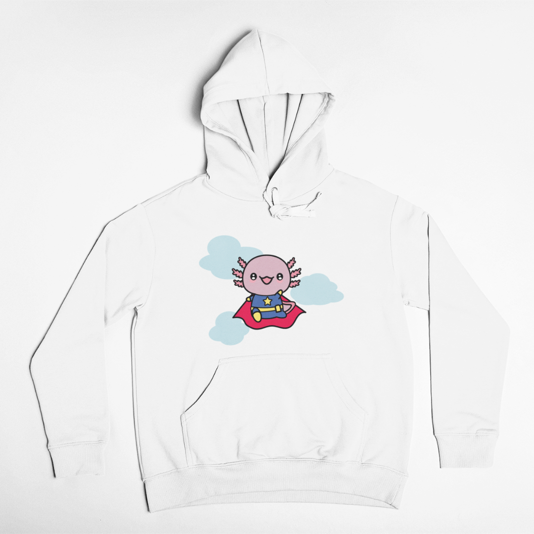 Hoodie Ajolote Super Heroe Xo The Monster