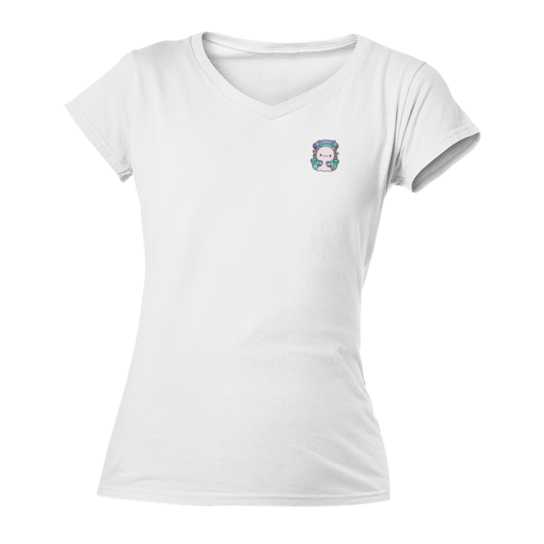 Playera "V" Ajolote Explorador Xo The Monster