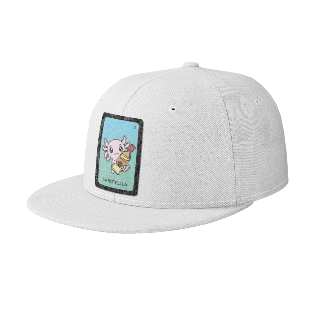 Gorra Unisex Plana Axoloteria La Botella Ajolote