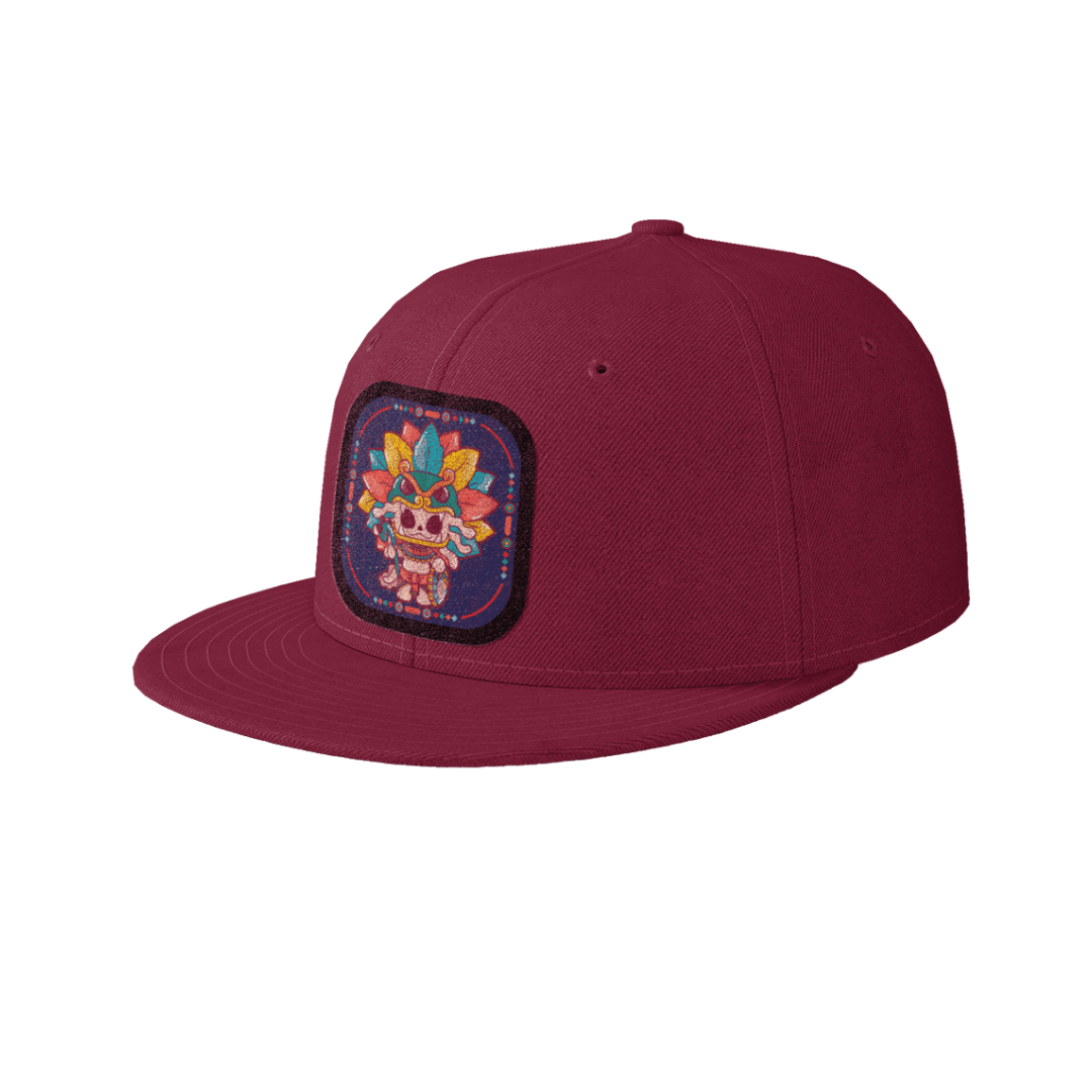 Gorra Unisex Plana Ajolote Quetzalcoatl