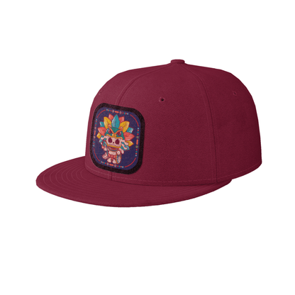 Gorra Unisex Plana Ajolote Quetzalcoatl