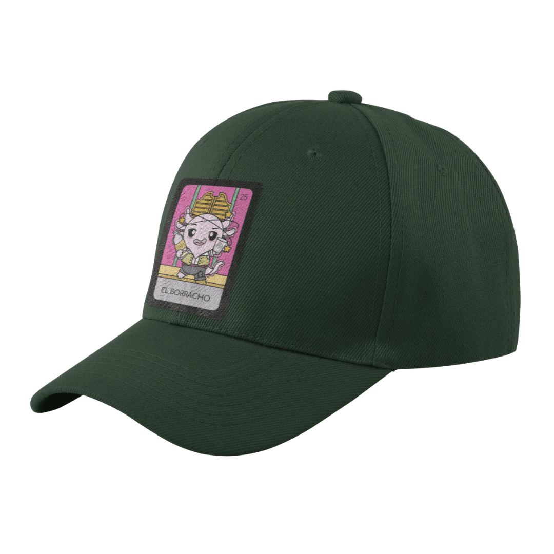 Gorra Unisex Curva Axoloteria El Borracho Ajolote
