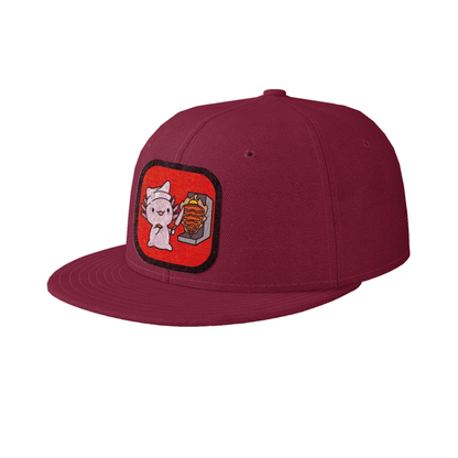 Gorra Plana Unisex Ajolote Taquero Xo The Monster