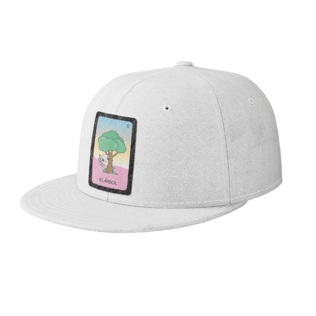 Gorra Unisex Plana Axoloteria El Árbol Ajolote