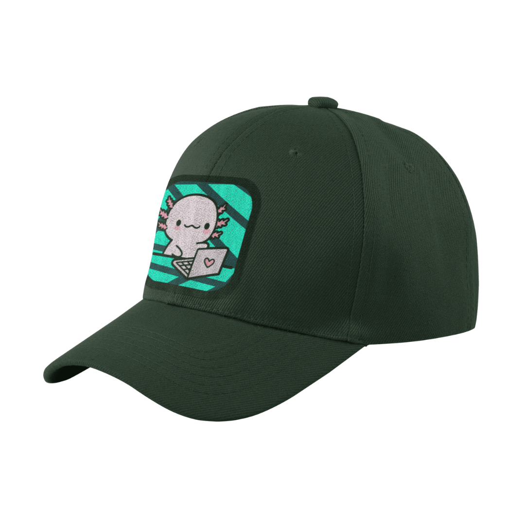 Gorra Unisex Curva Ajolote Trabajando Xo The Monster